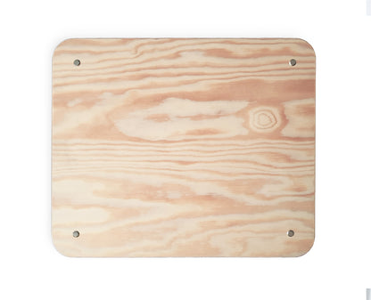 Magnetic wooden cover